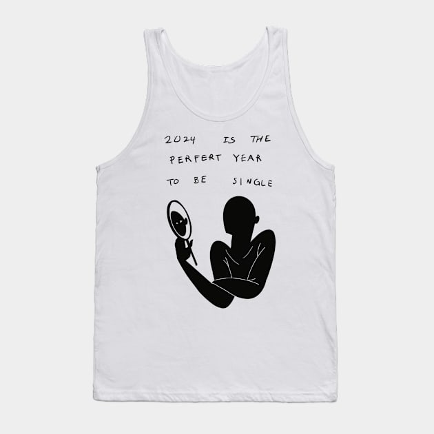 Edgy slogan that boosts your self confidence Tank Top by RockPaperScissors